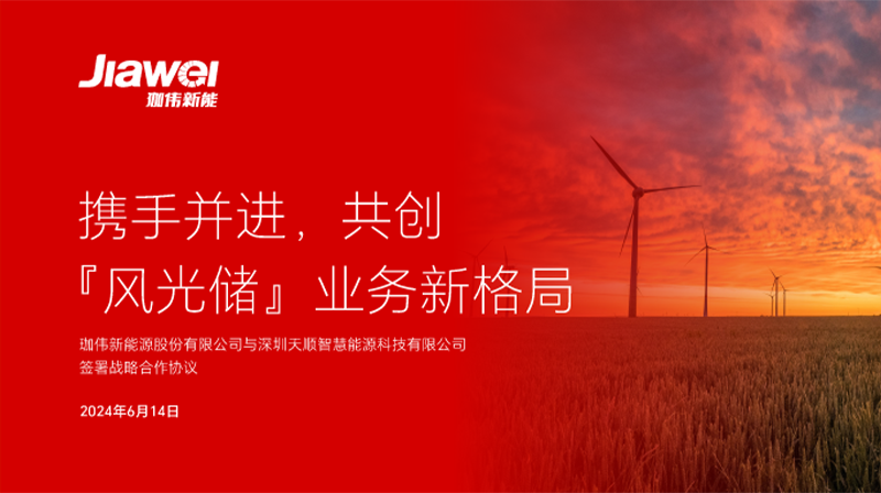 攜手并進，共創“風光儲”業務新格局